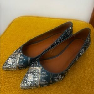 Sundance Amalia Embroidered Flats